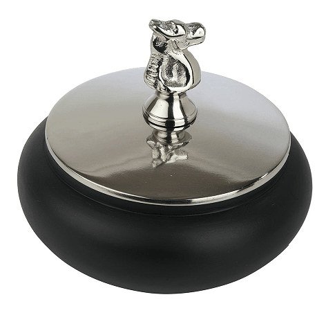 Shogi Storage Box Large in Silver & Black - Ouch Cart