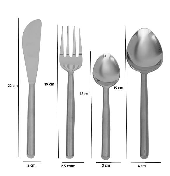 Radiant Reflections Silver Cutlery Set - Ouch Cart