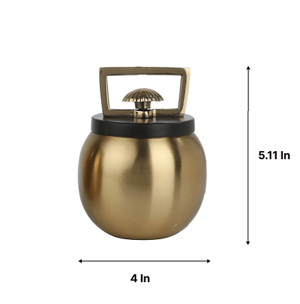 Darius Box in Gold Small Size
