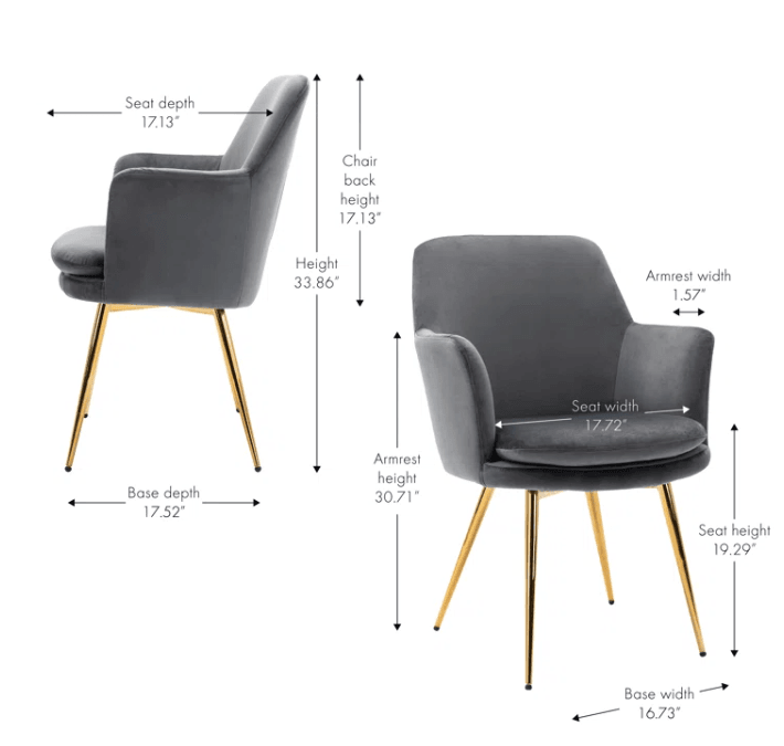 TONAS ACCENT CHAIR - Ouch Cart