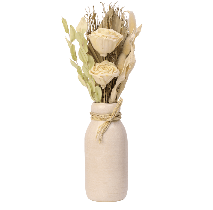 Lea Dried Yellow Delight Big Vase - Ouch Cart