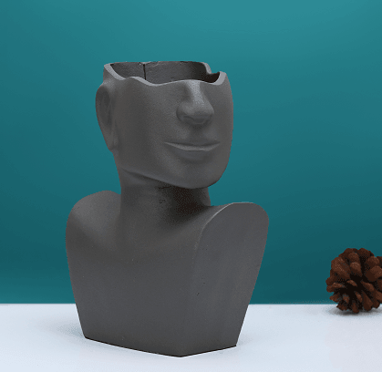 Visionary Face concrete Planter - Ouch Cart