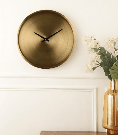 Metallica - Wall Clock Gold - Ouch Cart