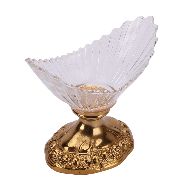 The "Crescent Artistocrat's Glass" Bowl (Gold)