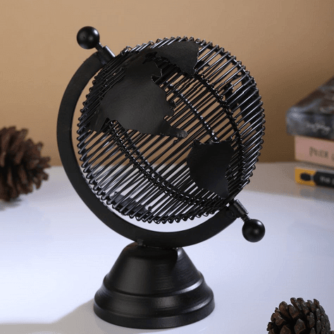 Solidarity Globe Black Small - Ouch Cart