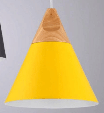 Modern Conical Nordic Pendant Light For Cafe & Bars With LED Bulb 1PC - Ouch Cart