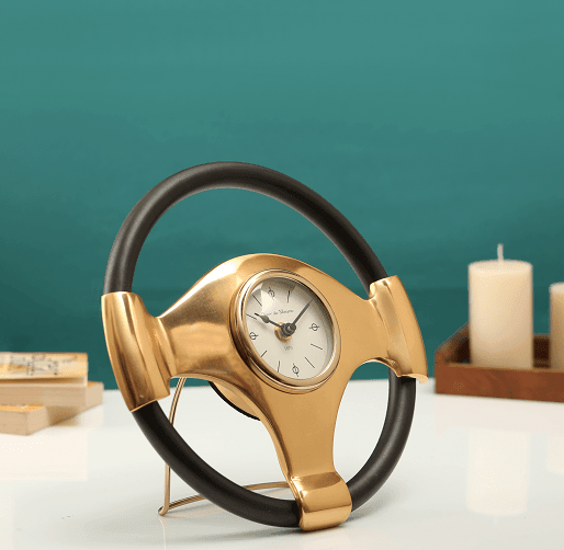 Wheel Steel clock - Ouch Cart