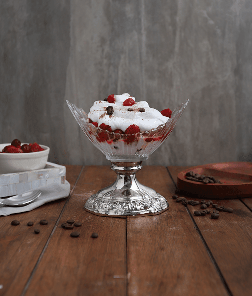 The "Crescent Artistocrat's Glass" Bowl (silver) - Ouch Cart