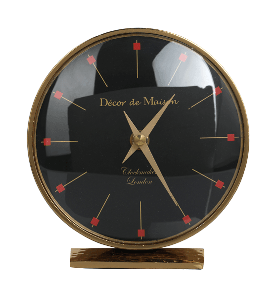 Minno Gold Table clock - Ouch Cart