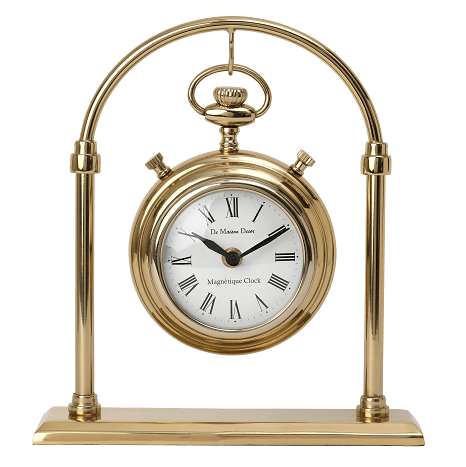 Archway Timepiece Gold Table Clock - Ouch Cart