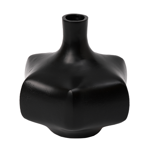 Verdant Metal Black Vase