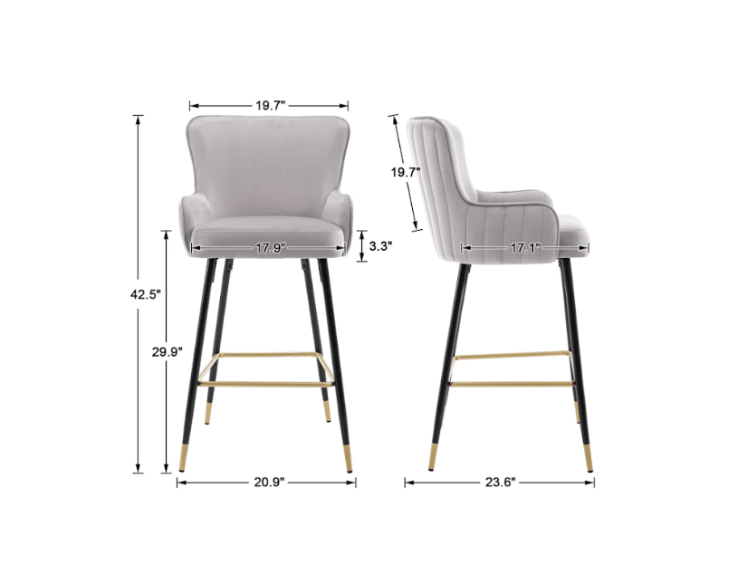 NOLEN BAR STOOL - Ouch Cart