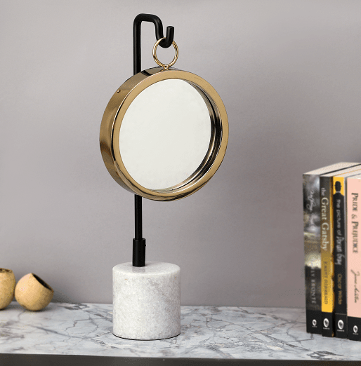 Floating Marble Mirror - Ouch Cart