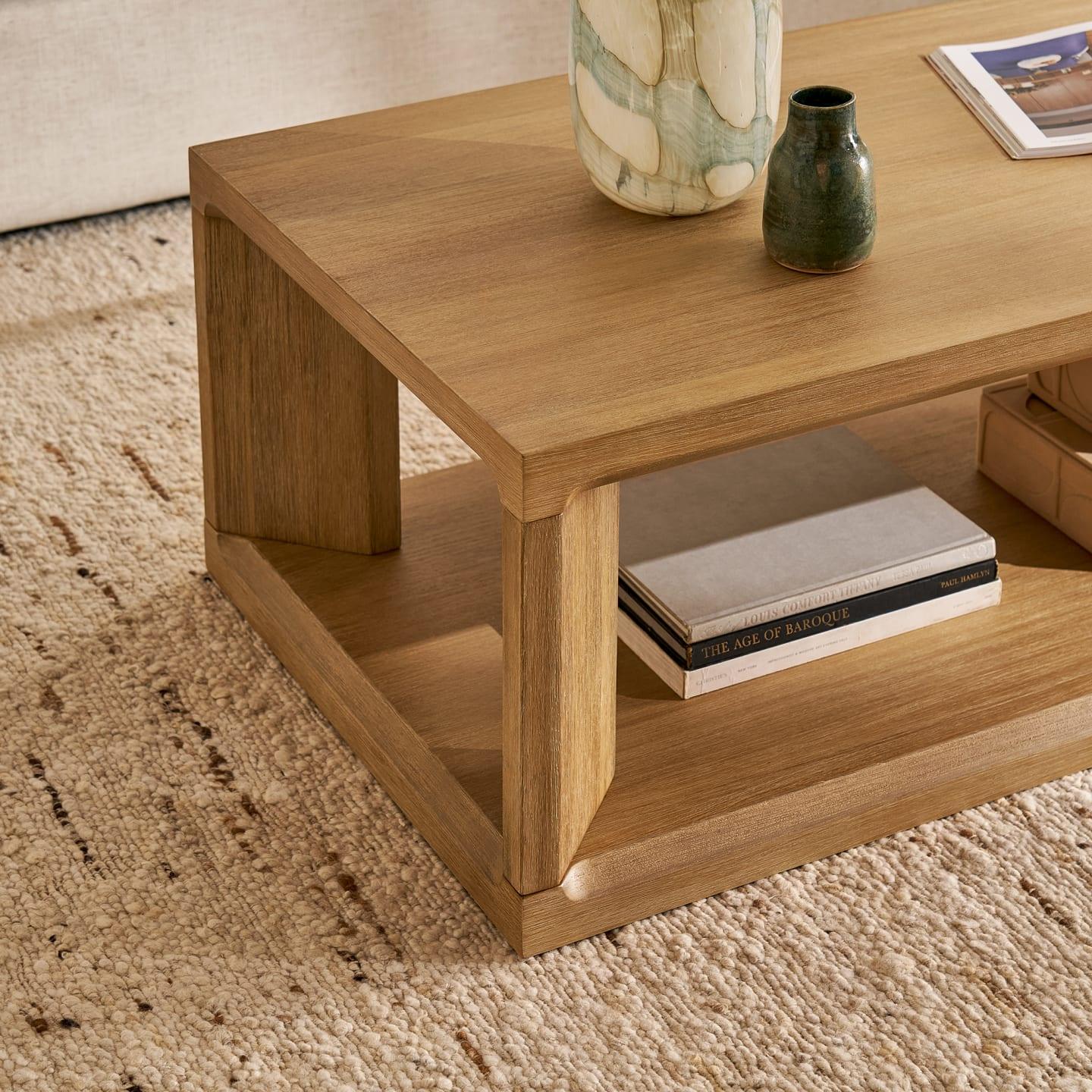 Casa Rectangular Box Coffee Table - Ouch Cart