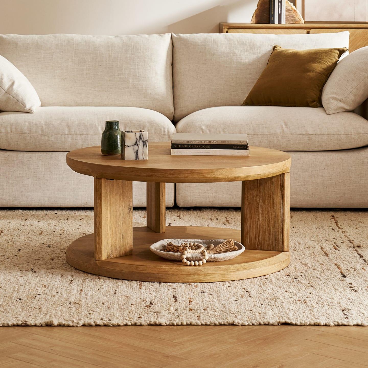 Casa Round Coffee Table - Ouch Cart
