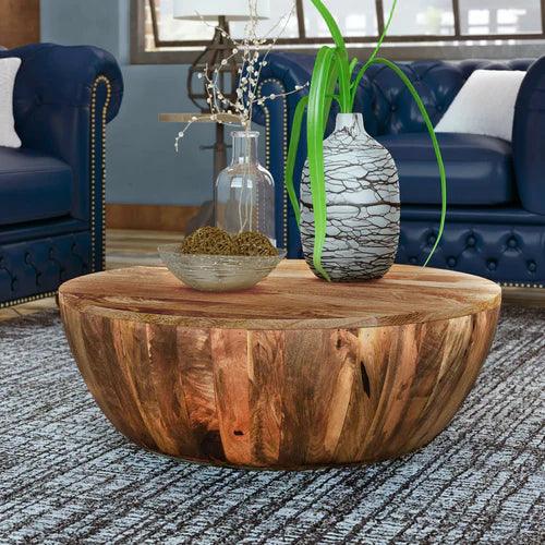 baby Mango Solid Wood Coffee Table - Ouch Cart