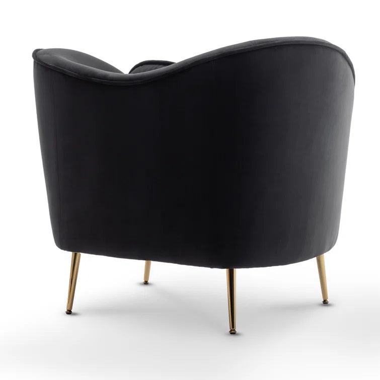 Castaneda Velvet Armchair - Ouch Cart