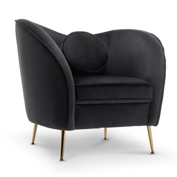 Castaneda Velvet Armchair - Ouch Cart