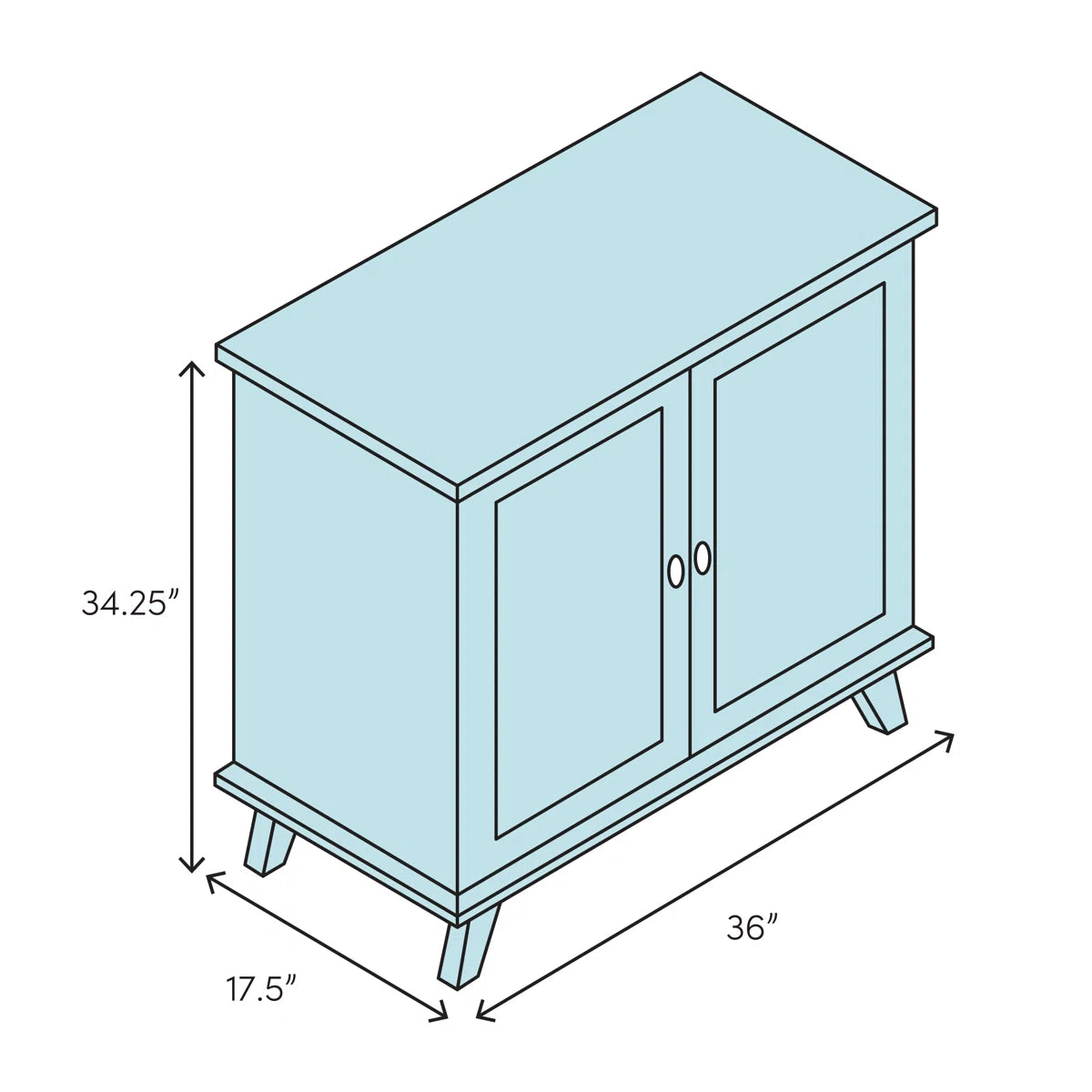 Modena Chest Cabinet