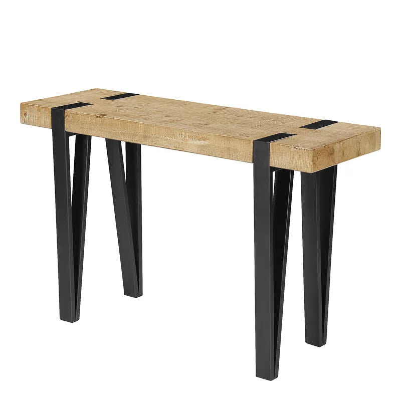 Ryan Modern Rustic Console Table Ouch Cart