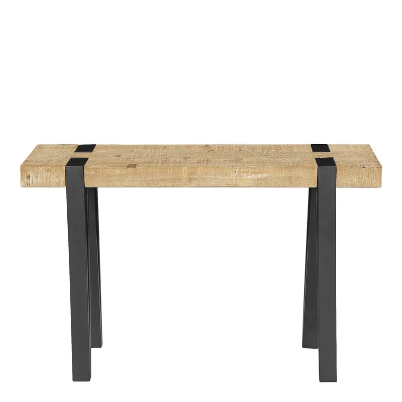 Ryan Modern Rustic Console Table Ouch Cart