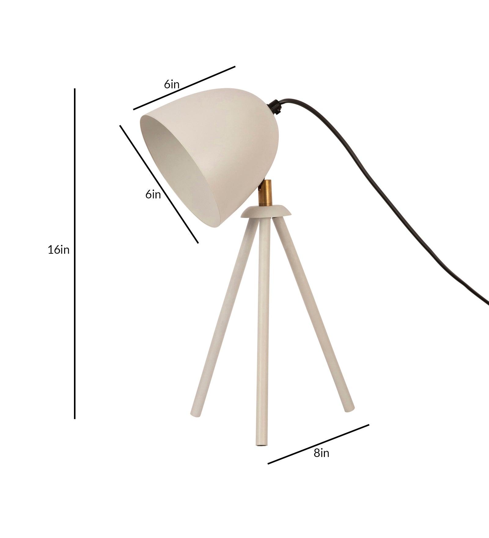 Anis Tripod Desk Lamp White - Ouch Cart