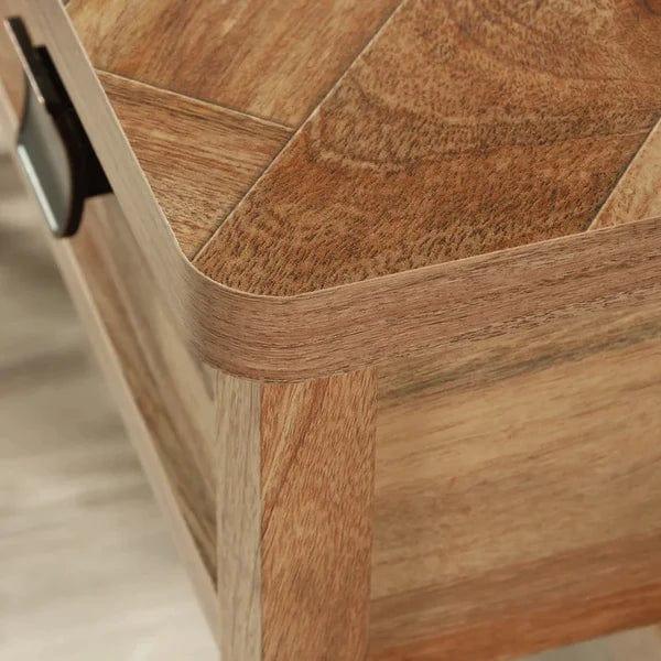 Mathias Vanity Simple Dressing Table Design With Mirror - Ouch Cart