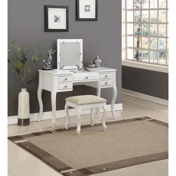 López Vanity dressing table with drawers - Ouch Cart