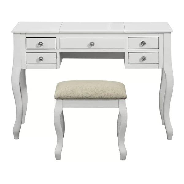 López Vanity dressing table with drawers - Ouch Cart