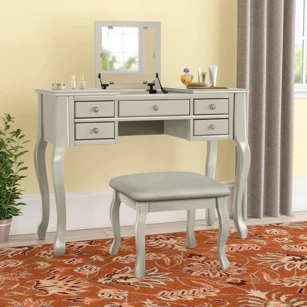 López Vanity dressing table with drawers - Ouch Cart