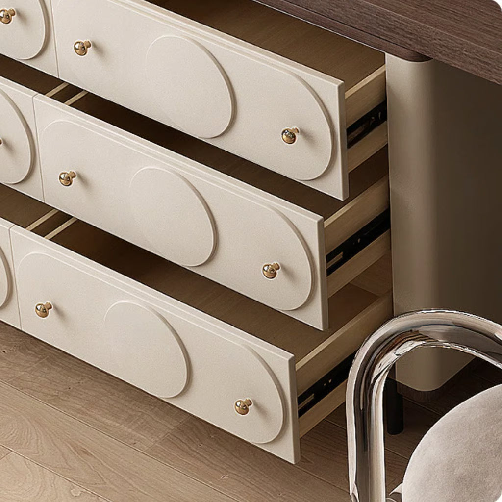 Luxury Daryn Vanity Desk – Compact & Functional Storage