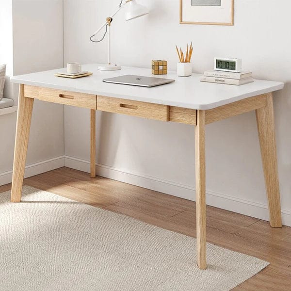 Mario Wooden Study Table with Drawer Storage