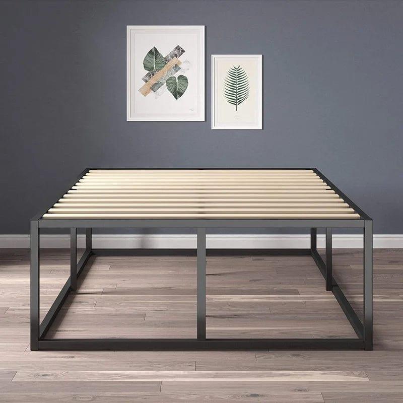 Dekker Minimal Metal Bed Frame - 46 cm High - Ouch Cart