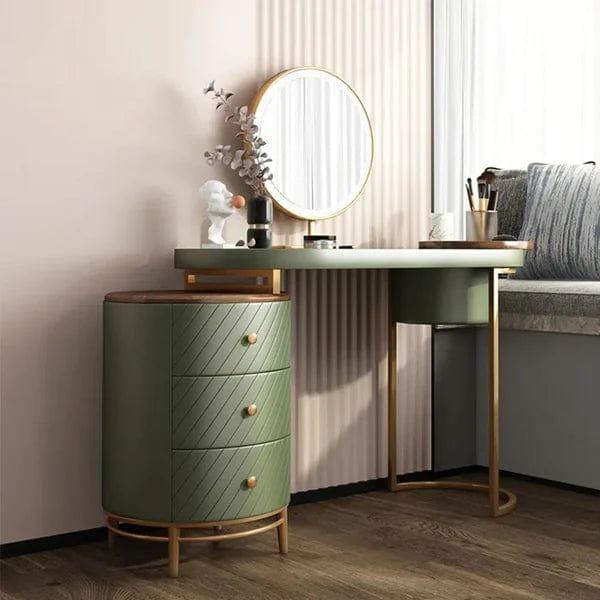 Enzo Vanity with Mirror Vanity wooden dressing table design - Ouch Cart