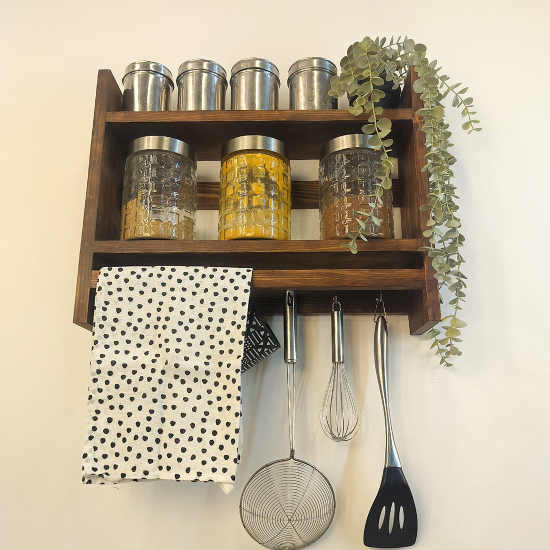 Diana Wooden Kitchen Storage Rack OUCH CART