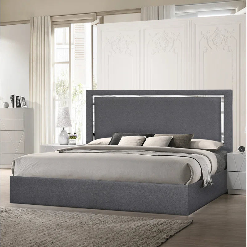 Dilver Upholstered Platform Bed OUCH CART