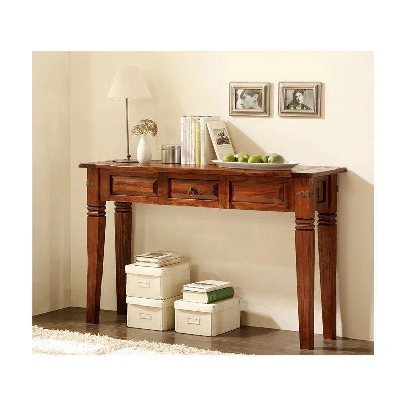 Anastasia Solid Wood Console Table Ouch Cart