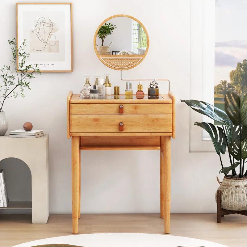 Hannah Dressing Table with Mirror - Ouch Cart