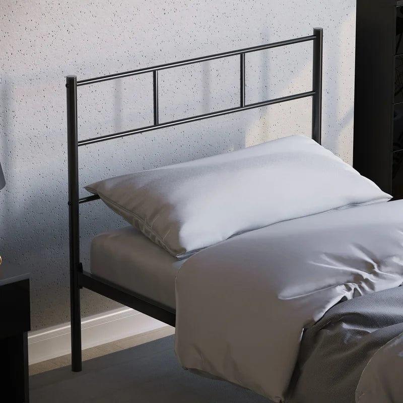 Dorset Metal Bed With Metal Slats & Centre Support Legs - Ouch Cart