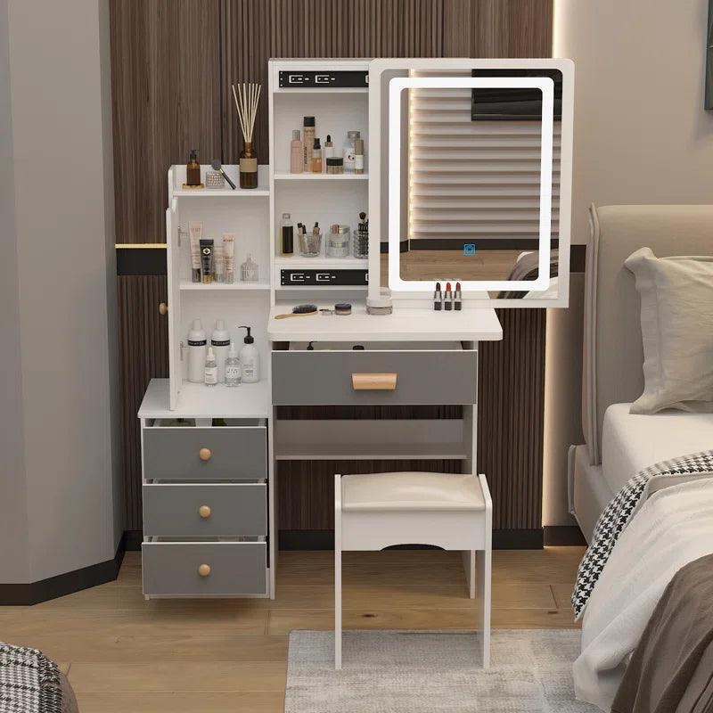 Jose Table with Mirror - Ouch Cart