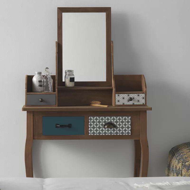 Einar Table with Mirror - Ouch Cart