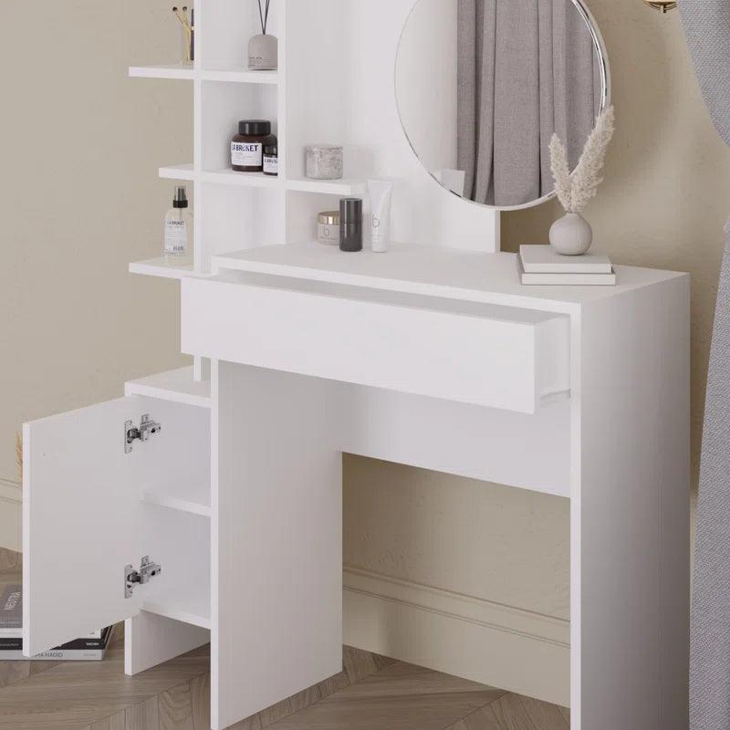 Hugo Table with Mirror - Ouch Cart