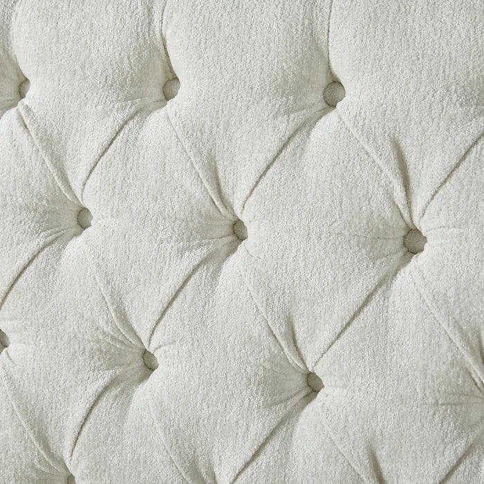 Velvet Sleigh Bed with Scroll Wingback Headboard – A Luxurious Touch for Your Bedroom OUCH CART