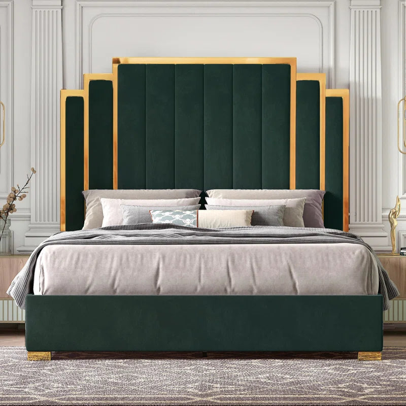 Duncanville Upholstered Platform Bed OUCH CART