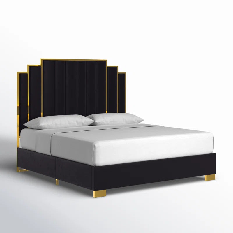 Duncanville Upholstered Platform Bed OUCH CART