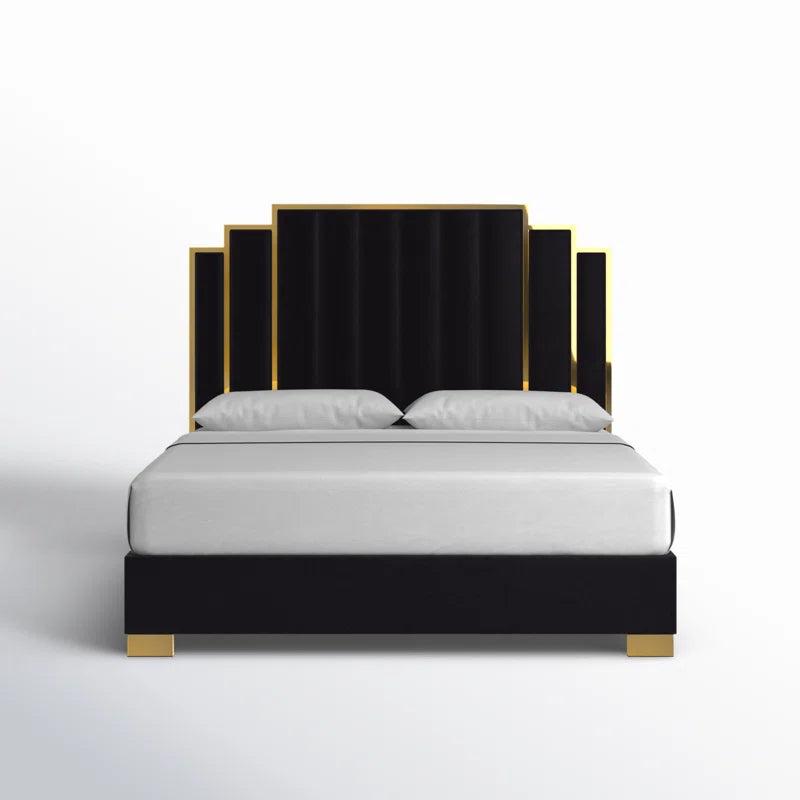 Duncanville Upholstered Platform Bed OUCH CART