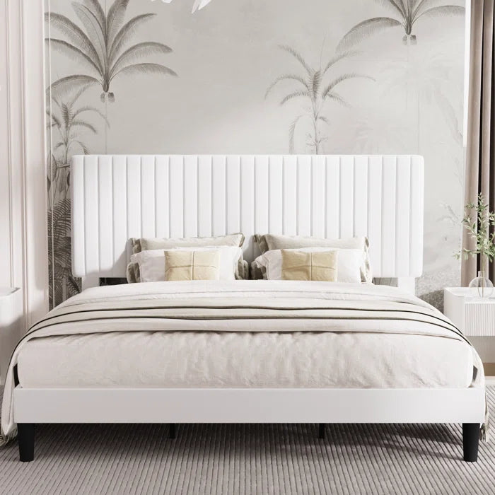 Dunphy Upholstered Platform Bed OUCH CART
