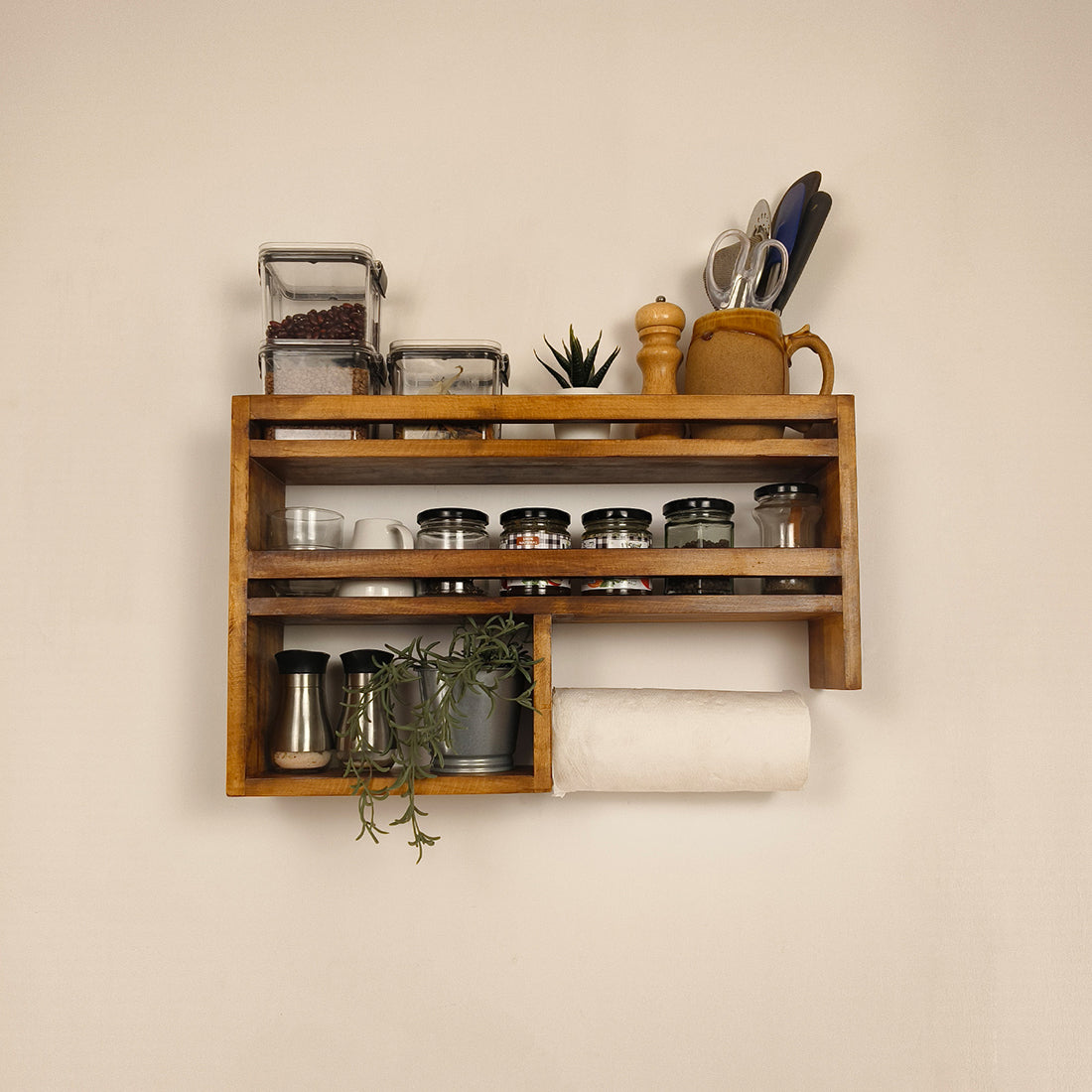 ELEANOR Wooden Kitchen Storage Rack