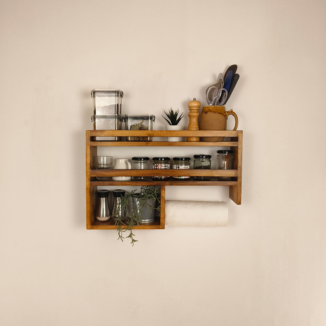 ELEANOR Wooden Kitchen Storage Rack