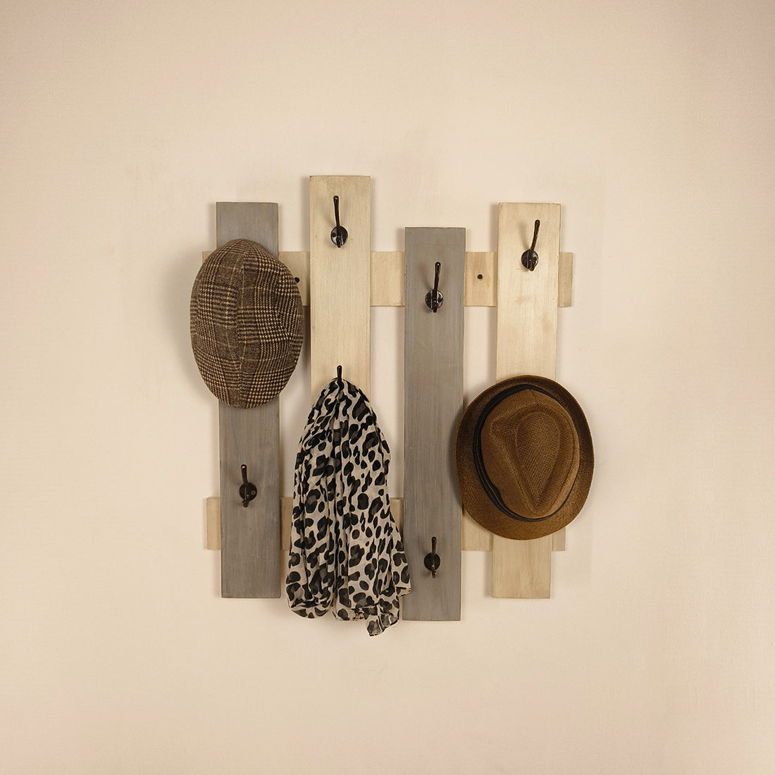 ELROND Wooden Coat Hangers - OUCH CART | Wall hanging